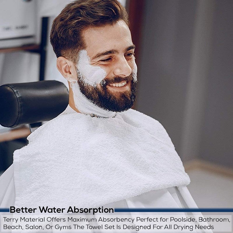 Simpli-Magic 79251 White Hand Towels, 16"x27", 12 Pack - Image 3